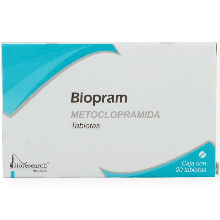 BIOPRAM (METOCLOPRAMIDA 10MG) 20TABS