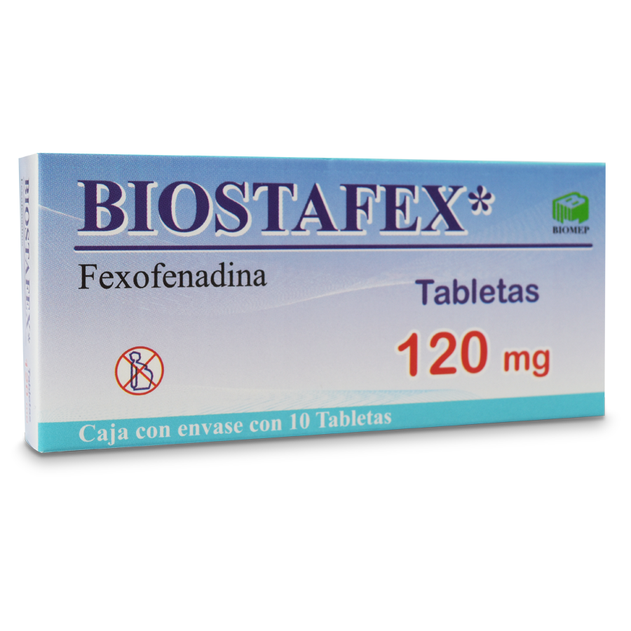 BIOSTAFEX (FEXOFENADINA 120MG) 10TABS