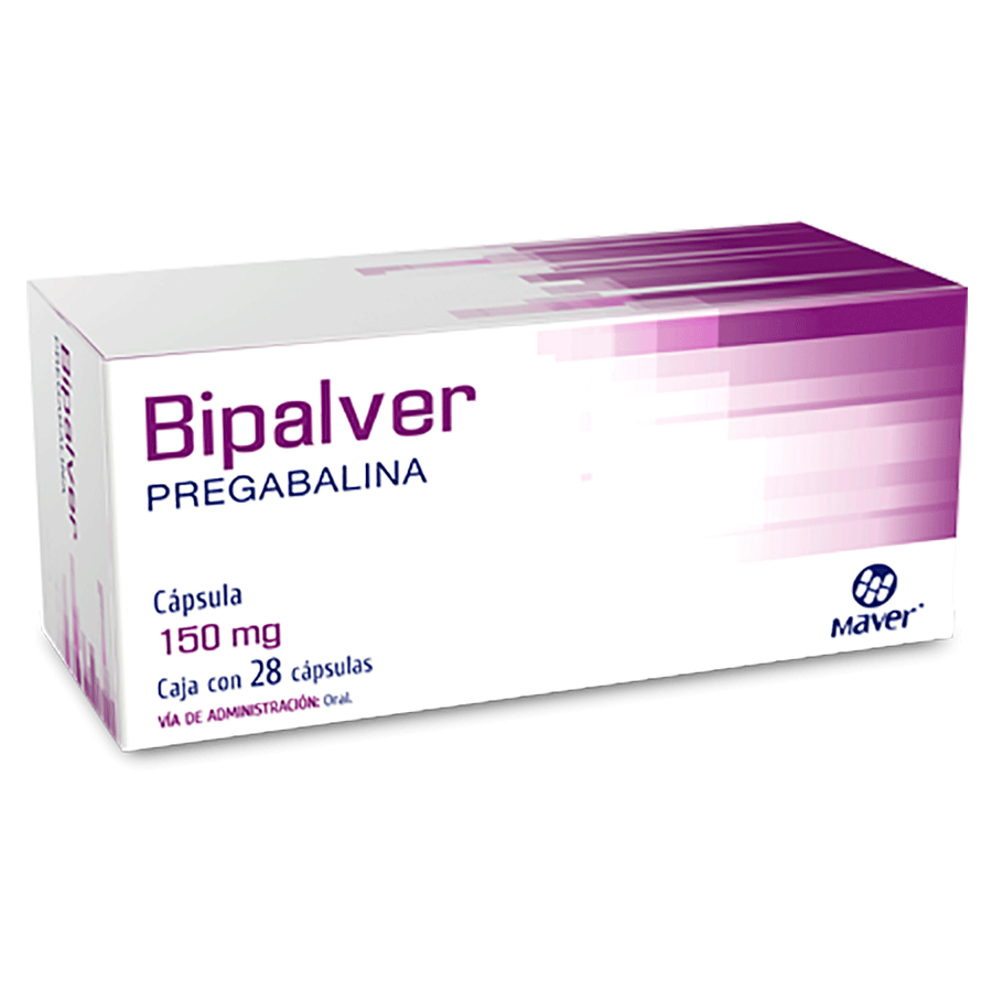 BIPALVER (PREGABALINA 150MG) 28CAPS