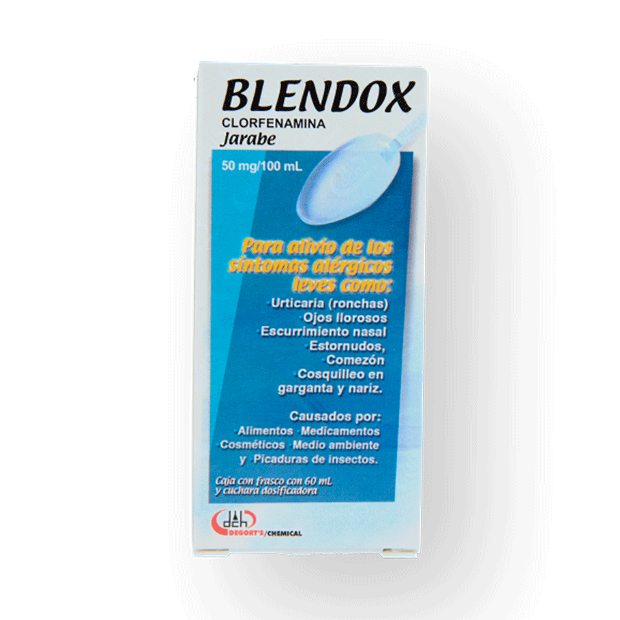 BLENDOX (CLORFENAMINA 50MG/100ML) 60ML JBE