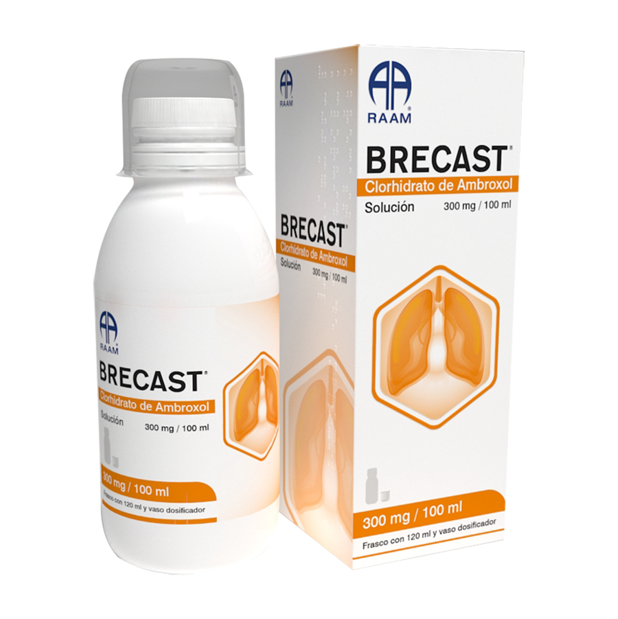 BRECAST (AMBROXOL 300MG/100ML) 120ML SOL