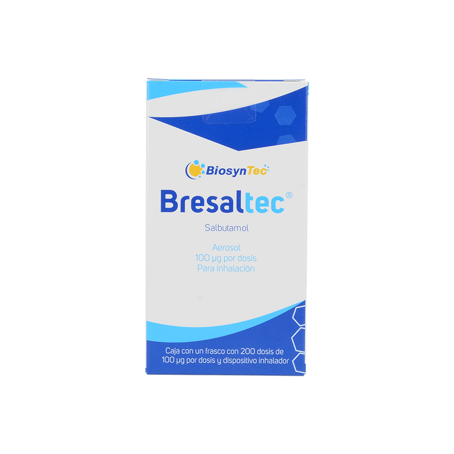 BRESALTEC (SALBUTAMOL 100MCG) AEROSOL 200D