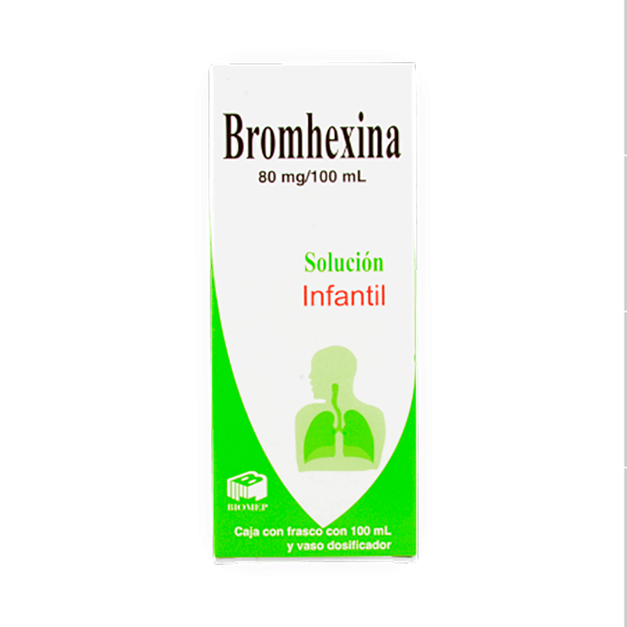 BROMHEXINA INFANTIL 80MG/100ML (DISOLMUX)100ML SOL