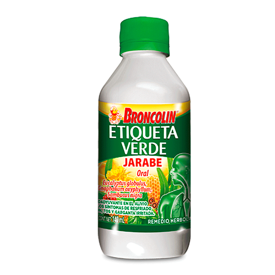 BRONCOLIN ETIQUETA VERDE 140ML JBE