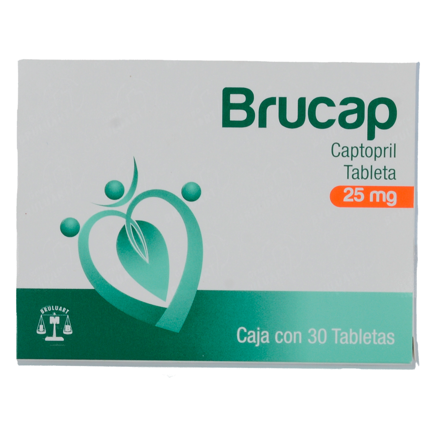 BRUCAP (CAPTOPRIL 25MG) 30TABS