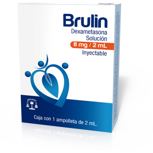 BRULIN (DEXAMETASONA 8MG/2ML) SOL 1AMP