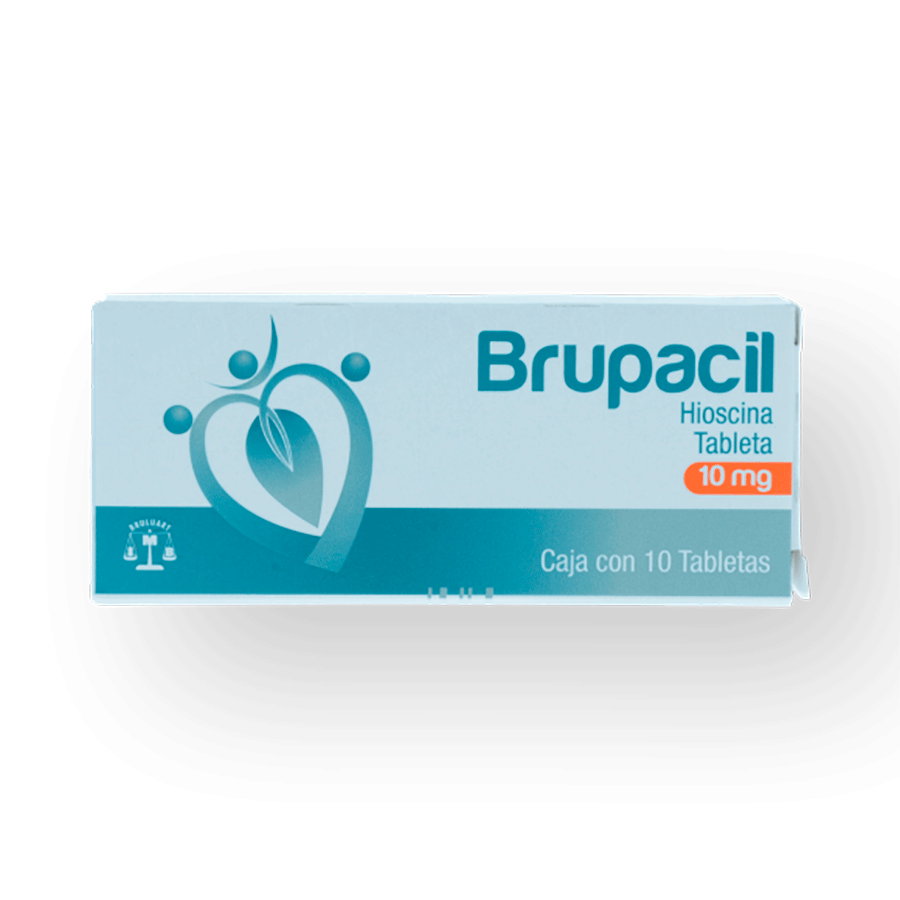 BRUPACIL (BUTILHIOSCINA 10MG) 10TABS