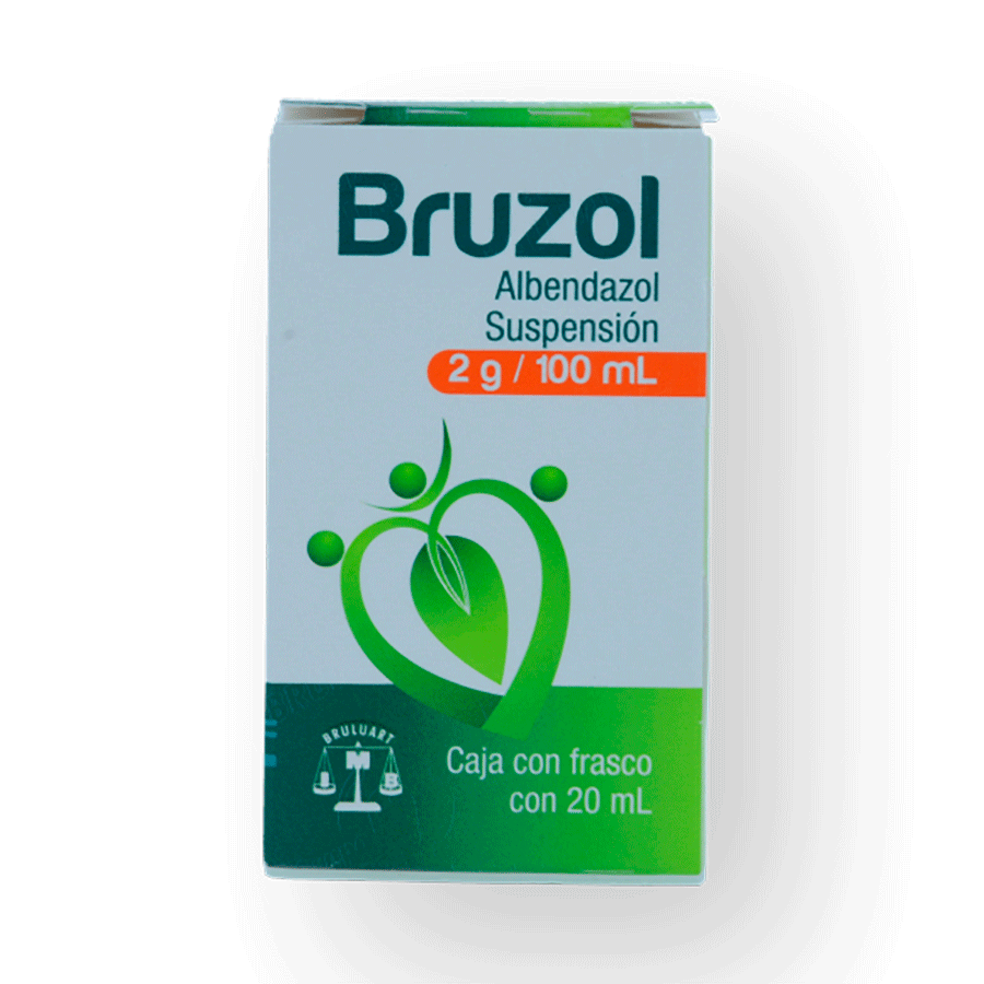 BRUZOL (ALBENDAZOL 2G/100ML) 20ML SUSP