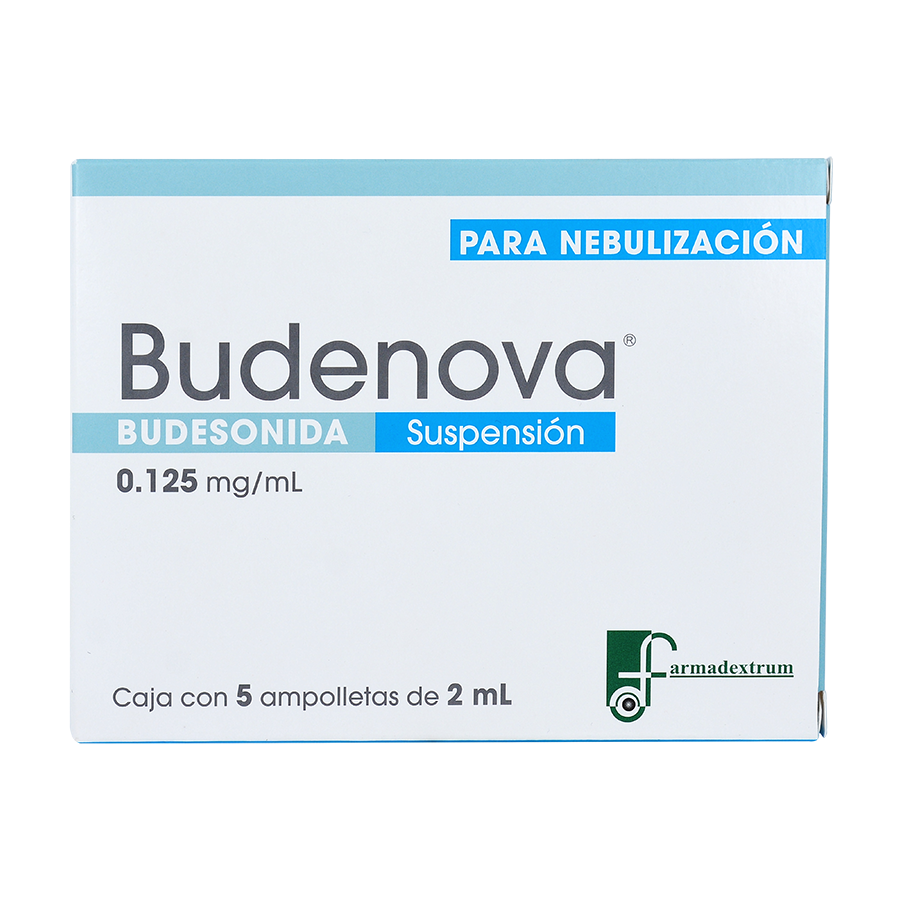 BUDENOVA (BUDESONIDA 0.125MG/ML) 5AMP SUSP