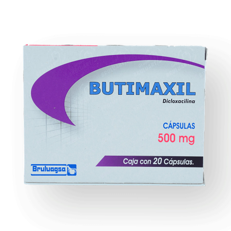 BUTIMAXIL (DICLOXACILINA 500MG) 20TABS