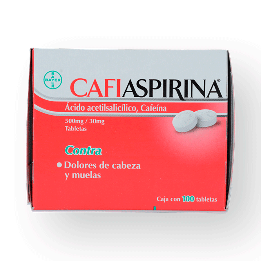 CAFIASPIRINA TABS 500/30 MG C/100