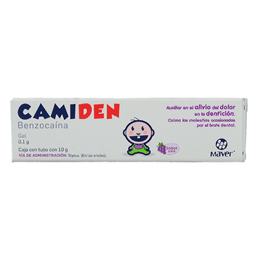 CAMIDEN (BENZOCAINA 0.1G) 10G GEL