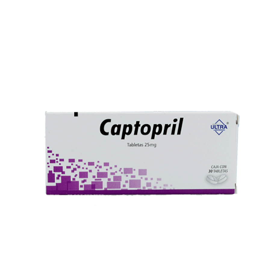 CAPTOPRIL 25MG 30TABS