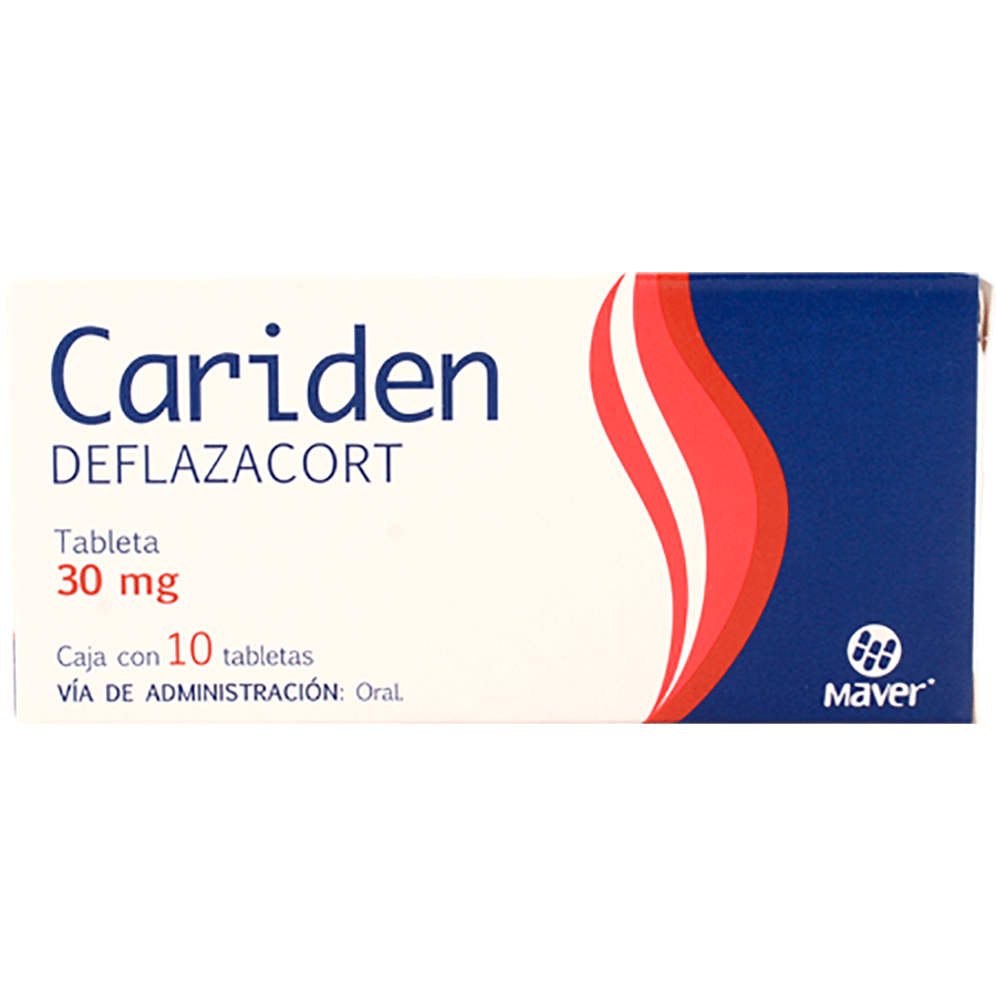 CARIDEN 30MG 10TABS