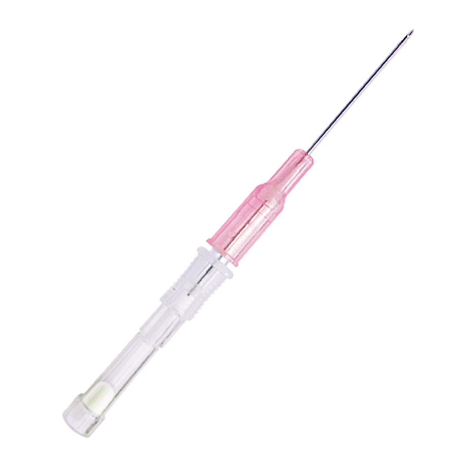 CATETER INTRAVENOSO ROSA 20GX33 MM 1PZA