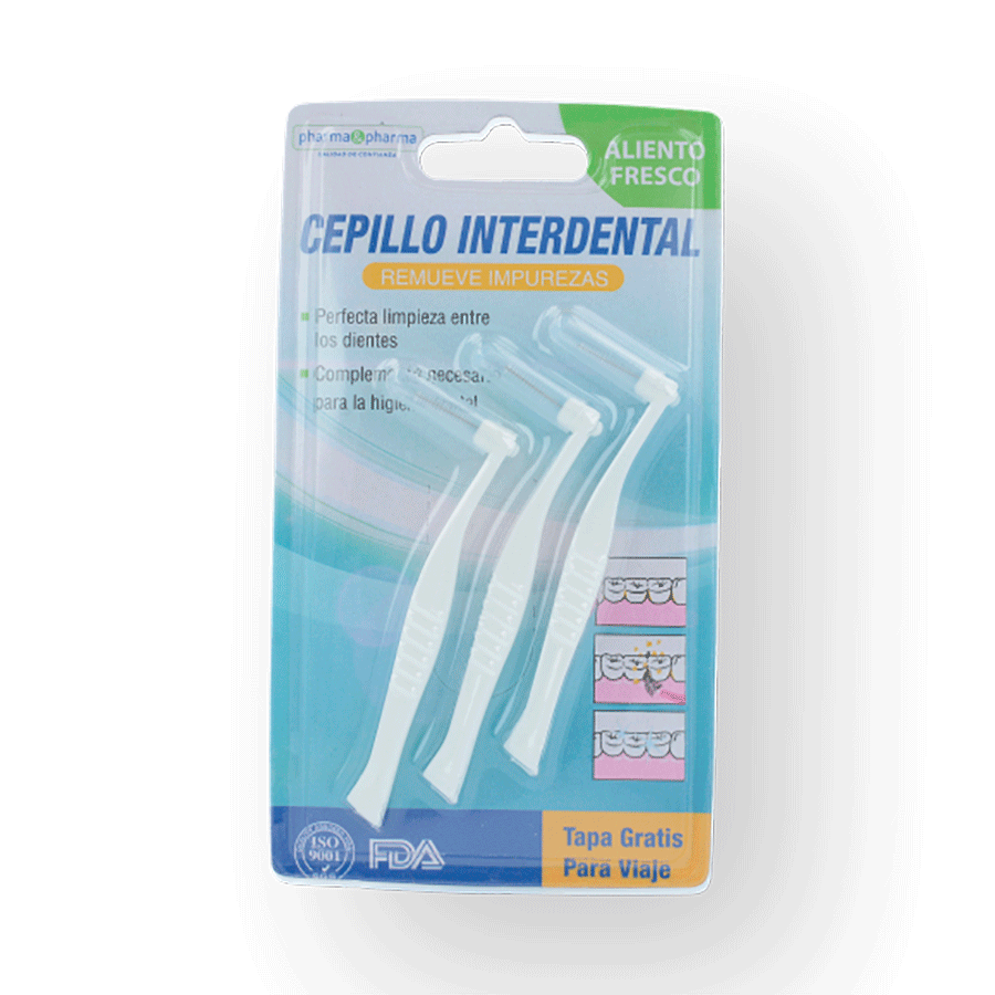 CEPILLO INTERDENTAL 3 PZAS