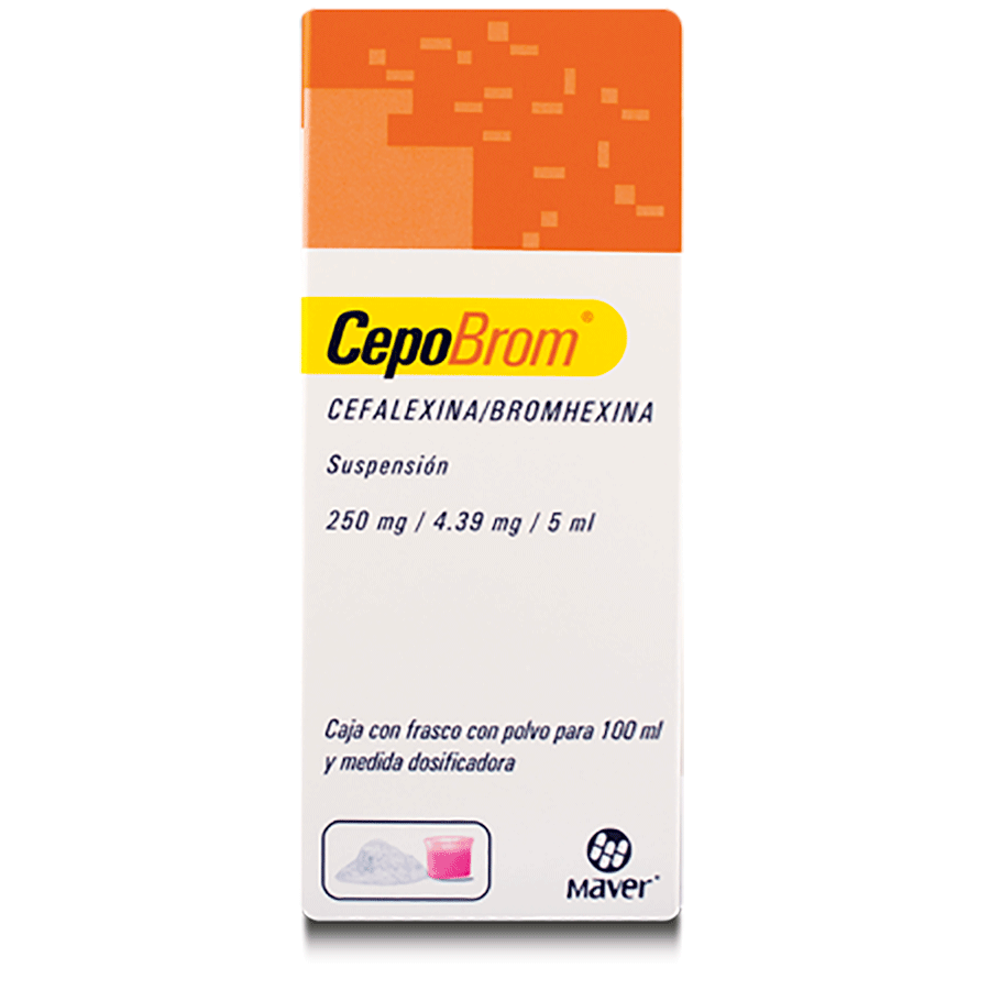 CEPOBROM (250MG/ 4.39MG/ 5ML) SUSP 100ML