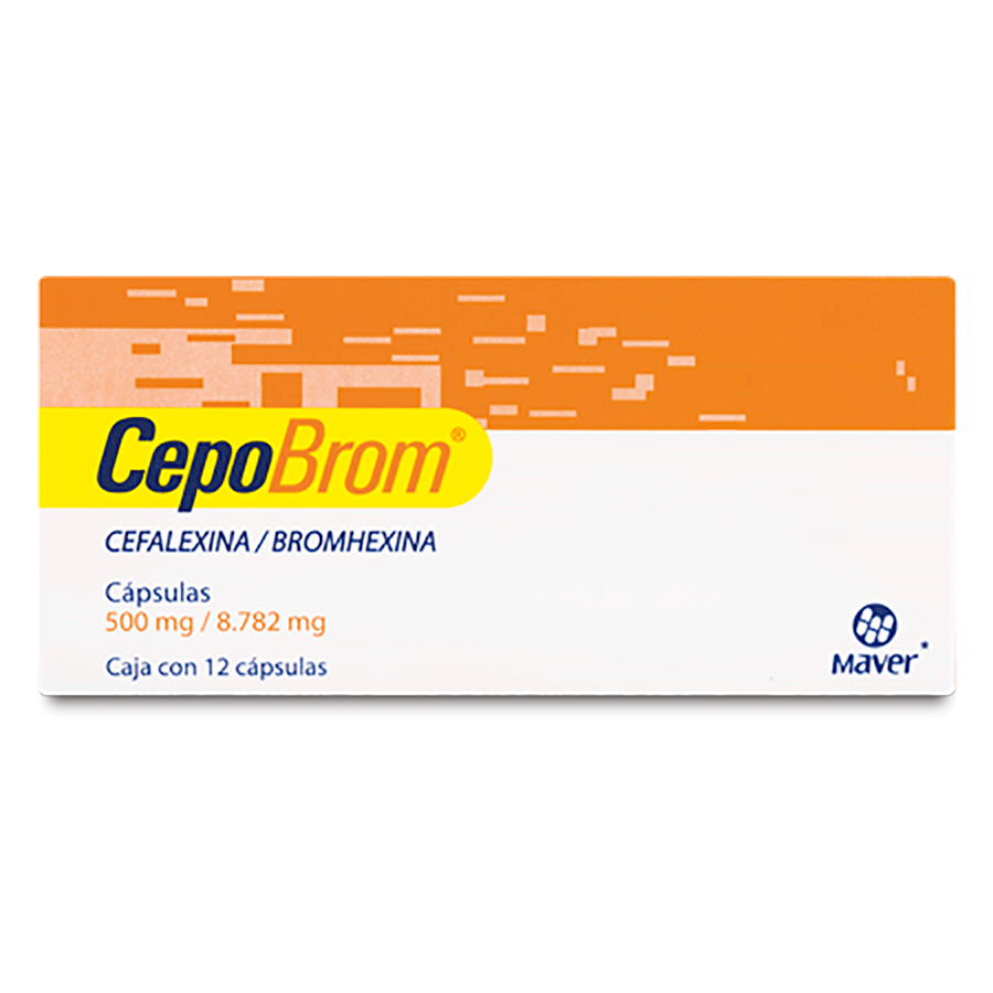 CEPOBROM (500MG/8.7MG) 12 CAPS