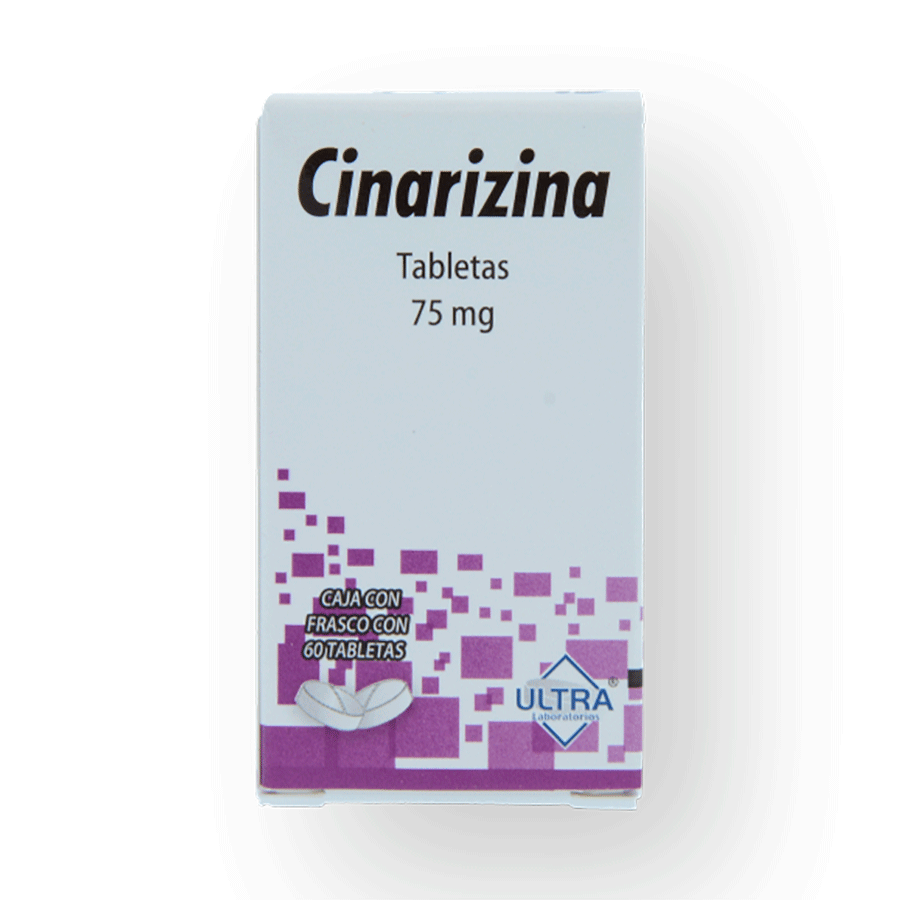 CINARIZINA 75MG 60 TABS