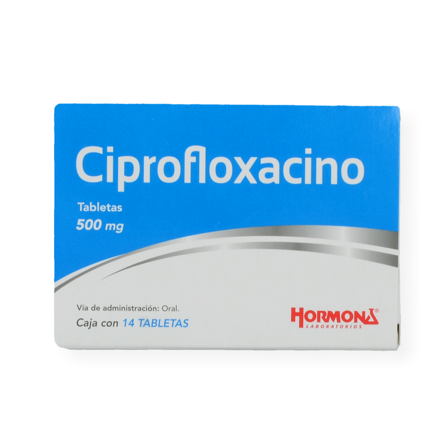 CIPROFLOXACINO 500MG 14TABS