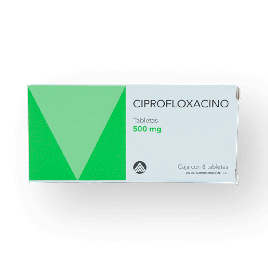 CIPROFLOXACINO 500MG 8TABS