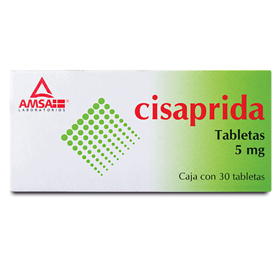 CISAPRIDA 5MG 30TABS