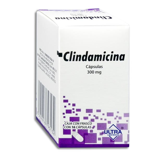 CLINDAMICINA 300MG 16CAPS