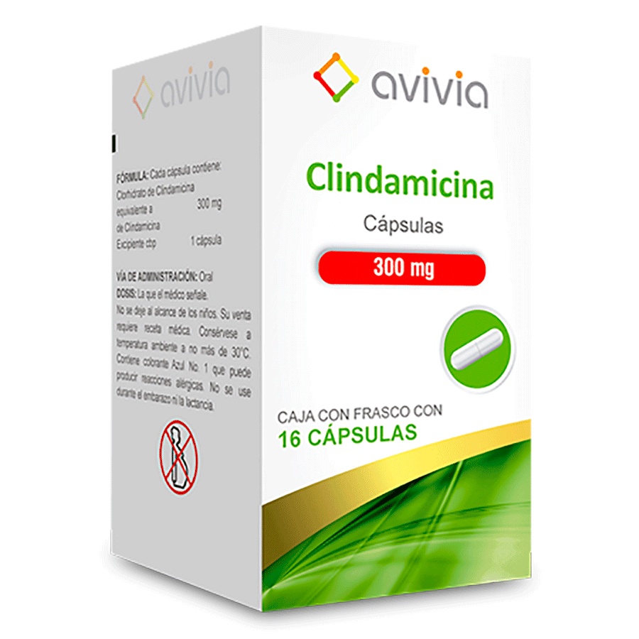 CLINDAMICINA 300MG 16CAPS