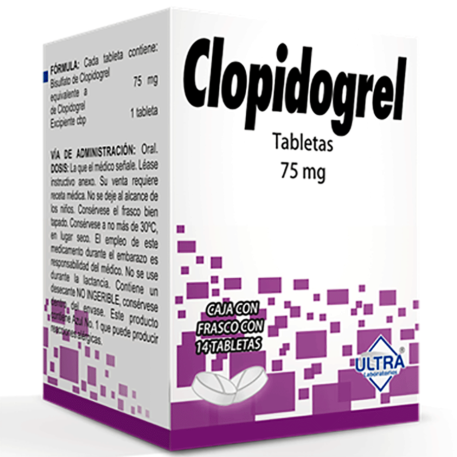 CLOPIDOGREL 75MG 14TABS