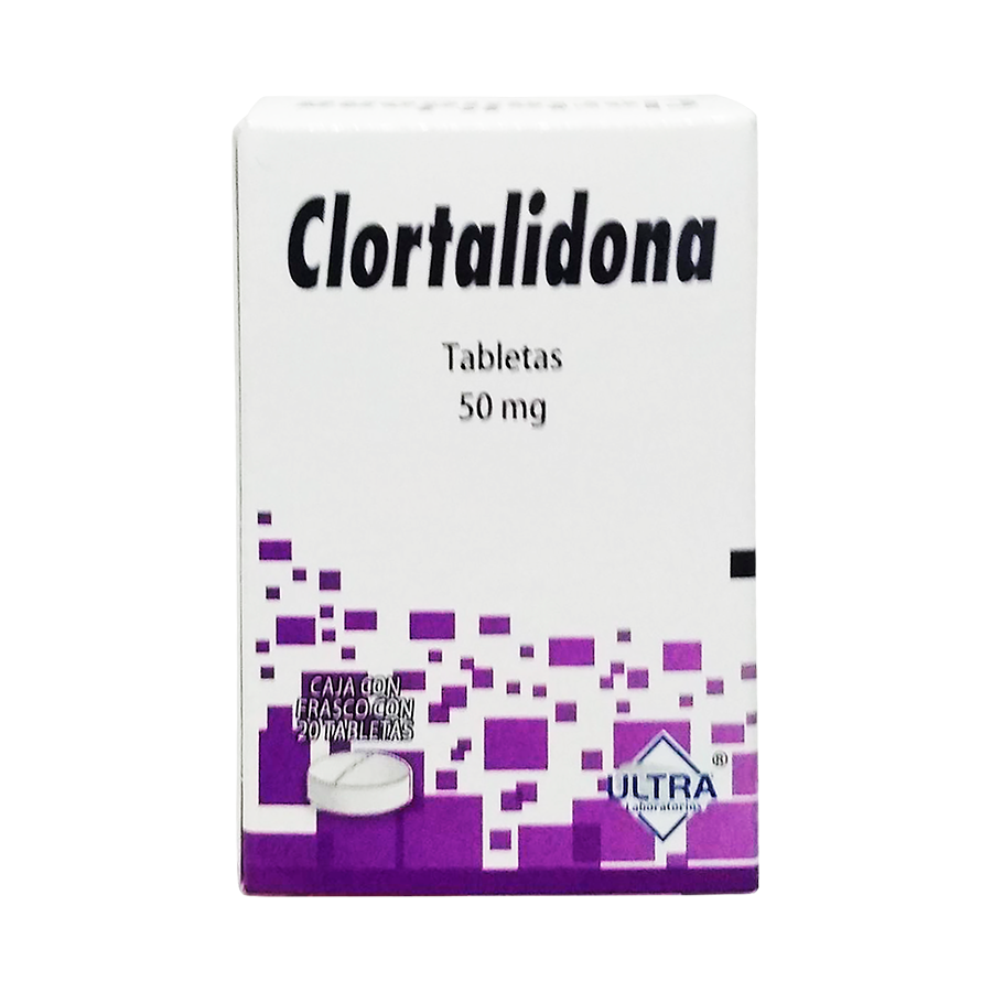 CLORTALIDONA 50MG 20TABS