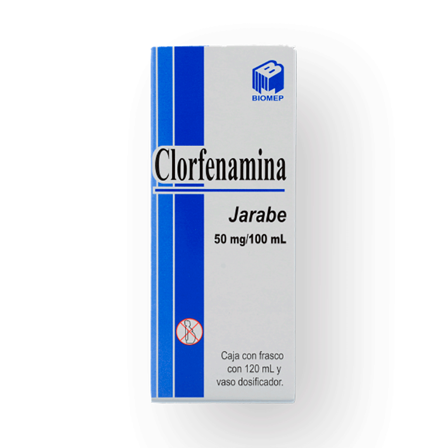 CLORFENAMINA 50MG/100ML JBE 120ML