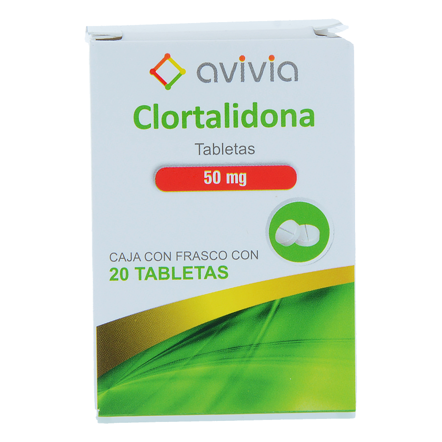 CLORTALIDONA 50 MG C/20 TABS