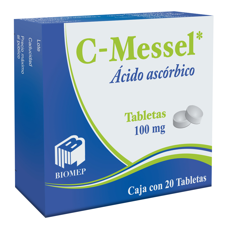 C-MESSEL (ACIDO ASCORBICO 100MG) 20TABS