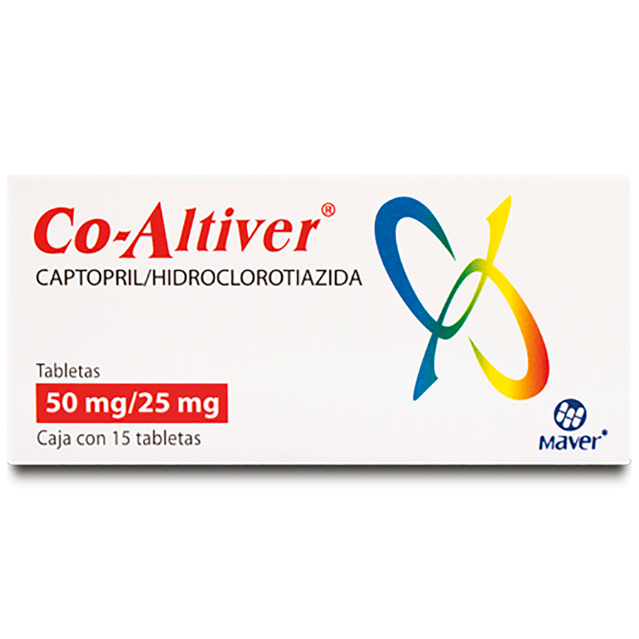 CO-ALTIVER (50MG/25MG) 15TABS