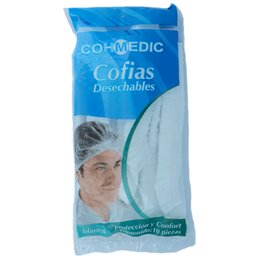 COFIAS DESECHABLES BLANCO 10 PIEZAS