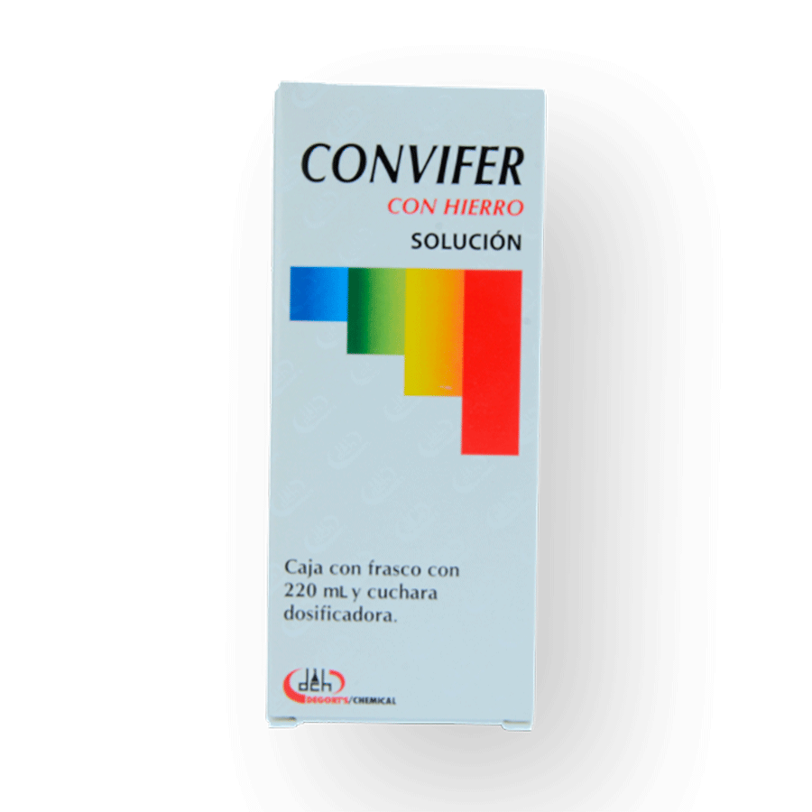 CONVIFER CON HIERRO 220ML SOL