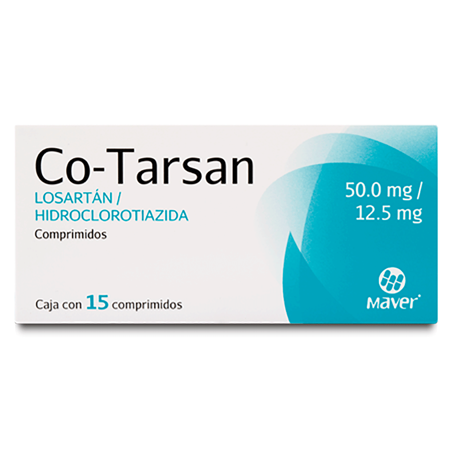 CO-TARSAN (50MG/12.5MG) 15COMP