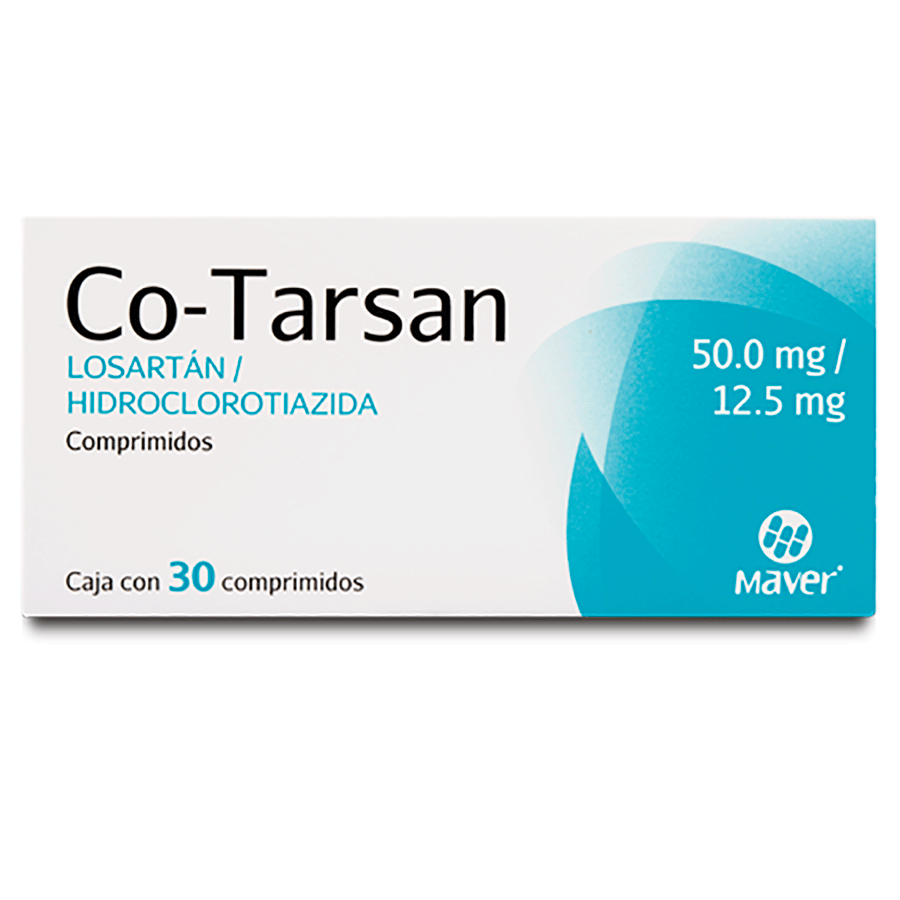 CO-TARSAN (50MG/12.5MG) 30TABS