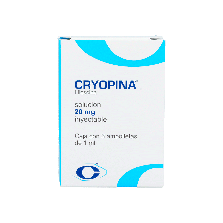 CRYOPINA (20MG) 3 AMP SOL