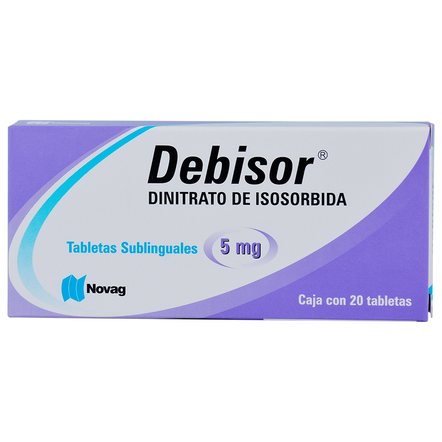 DEBISOR 5 MG TABS C/20