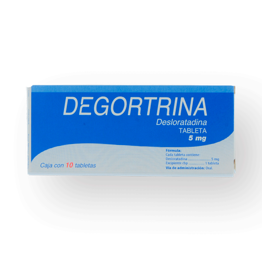 DEGORTRINA (5MG) 10TABS