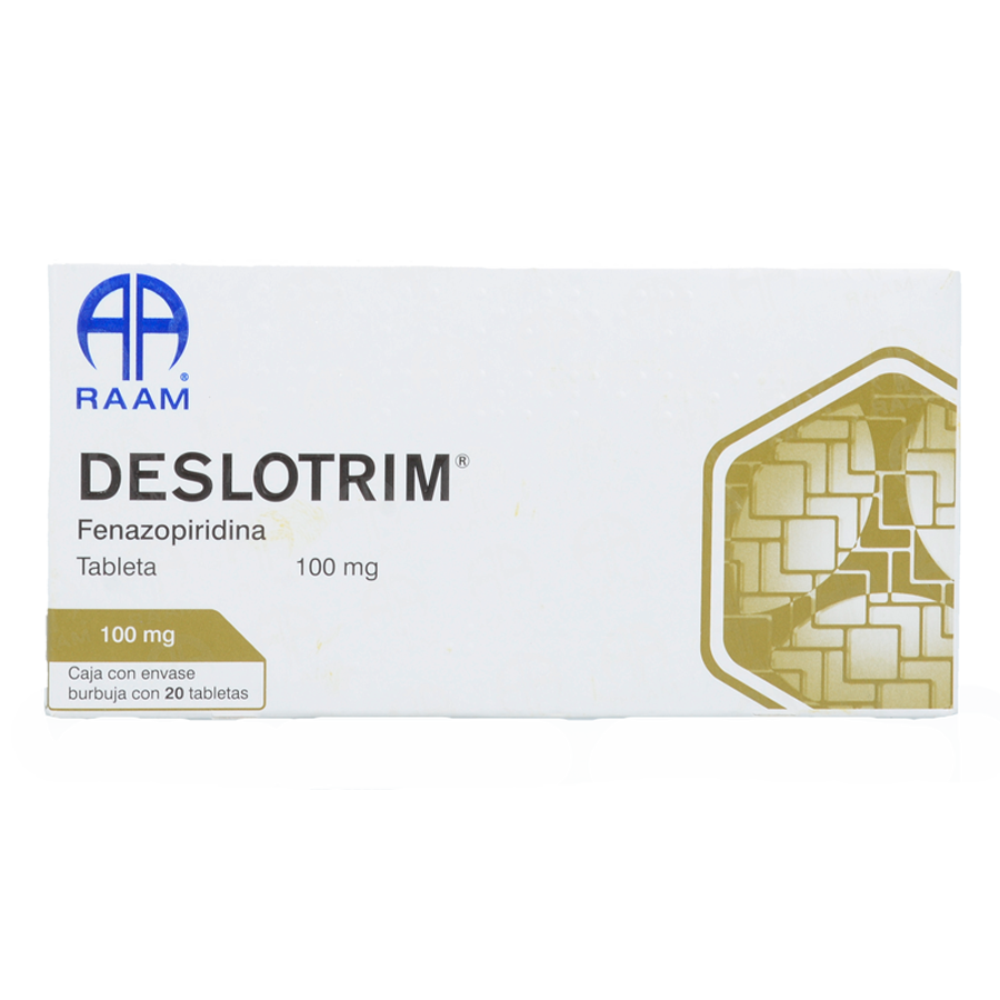 DESLOTRIM (FENAZOPIRIDINA 100MG) 20TABS