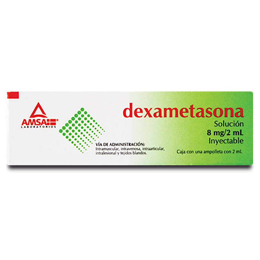 DEXAMETASONA 8MG/2ML SOL 1AMP