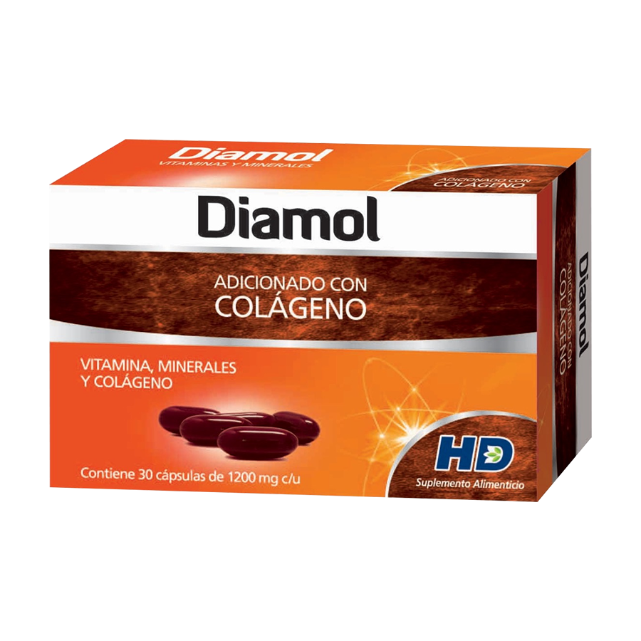 DIAMOL CON COLAGENO 30CAPS