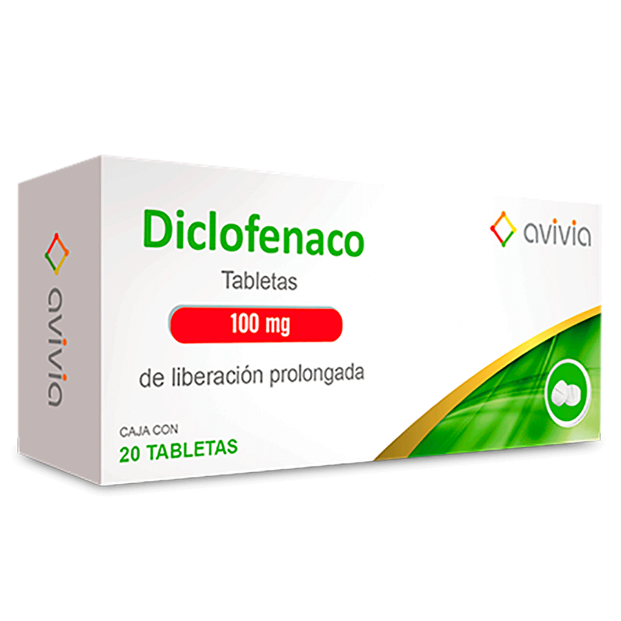 DICLOFENACO 100MG 20TABS