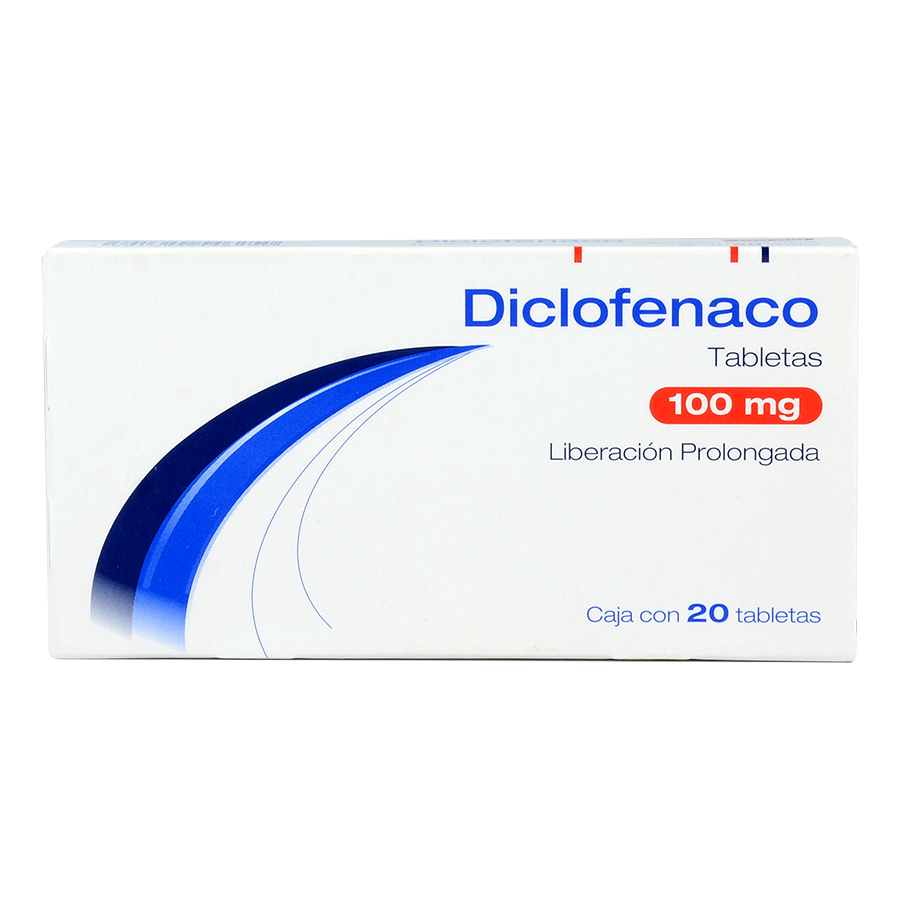 DICLOFENACO 100MG 20TABS