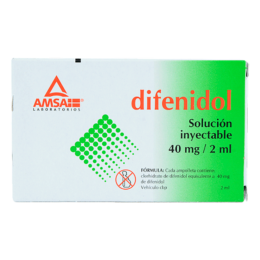 DIFENIDOL 40MG/2ML 2AMP SOL