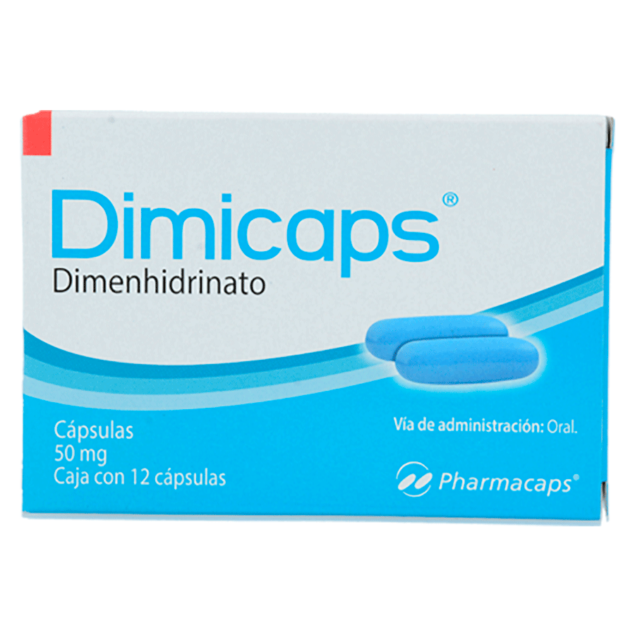 DIMICAPS (50MG) 12CAPS