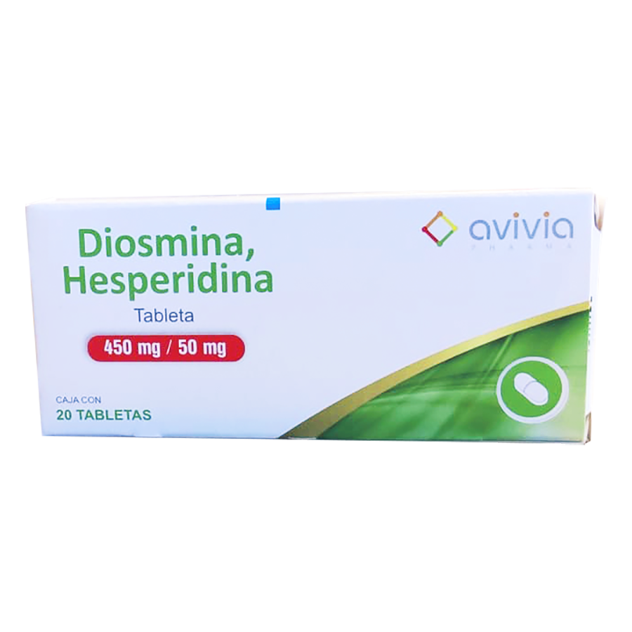 DIOSMINA/HERPERIDINA 450MG/50MG 20TABS