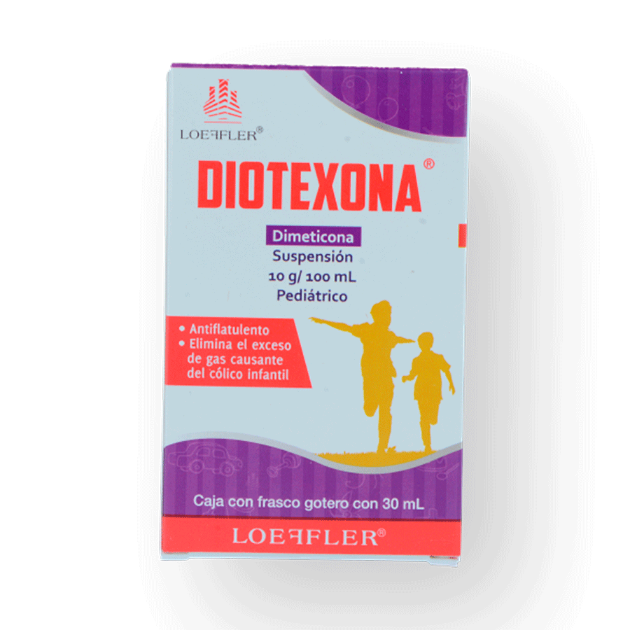 DIOTEXONA SUSPENSION 10g/100 ML PEDIATRICO C/30 ML